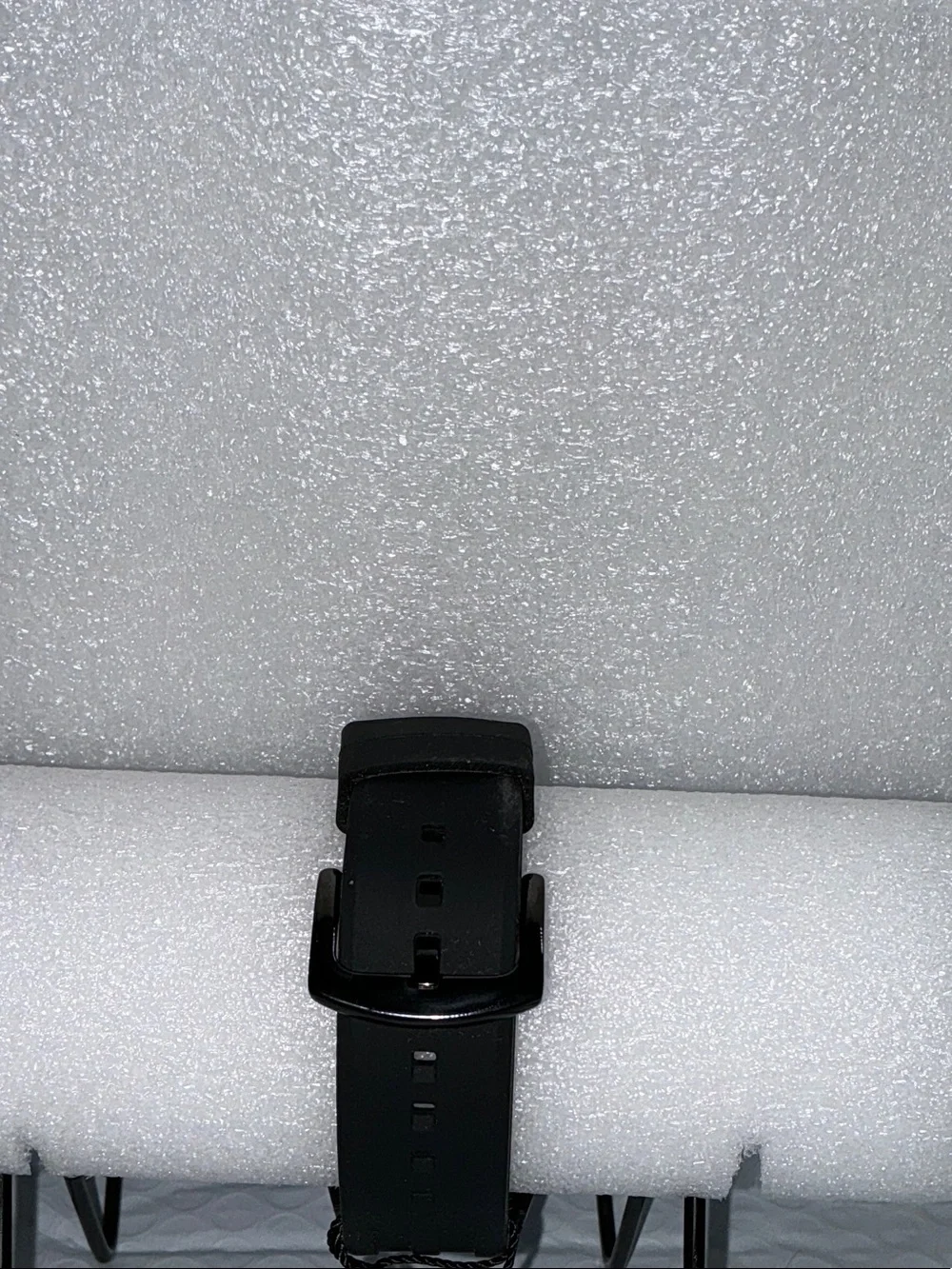 Black Men's Watch with Multicolor Bezel - Brand Unspecified